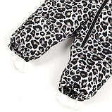 Дитячий зимовий комбінезон Аполло з утеплювачем Termoloft  Мембранна тканина Леопард  Розмір 74-80, фото 6