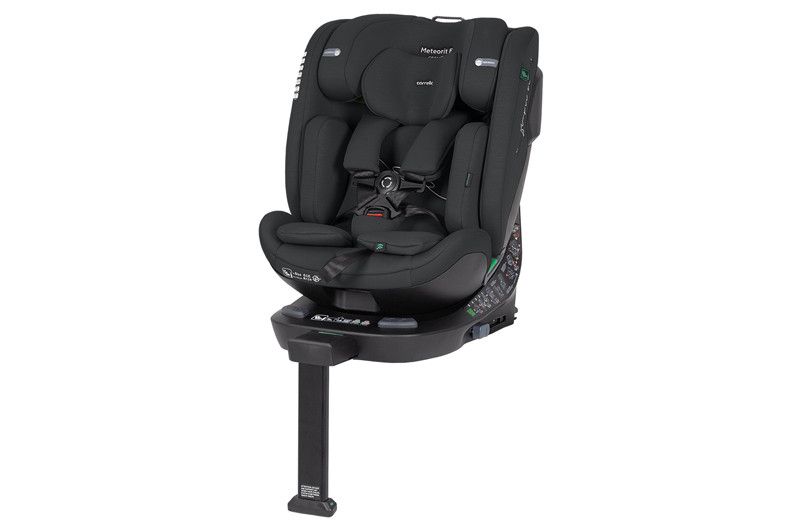 Автокрісло CARRELLO Meteorit F CRL-15101 Deepwater Grey i-Size, 40-150 см, ISOFIX з поворотом і опорною стійкою