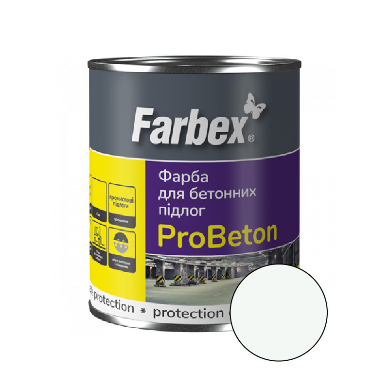 Фарба для бетонних підлог Farbex ProBeton 2,8кг. біла, фото 1