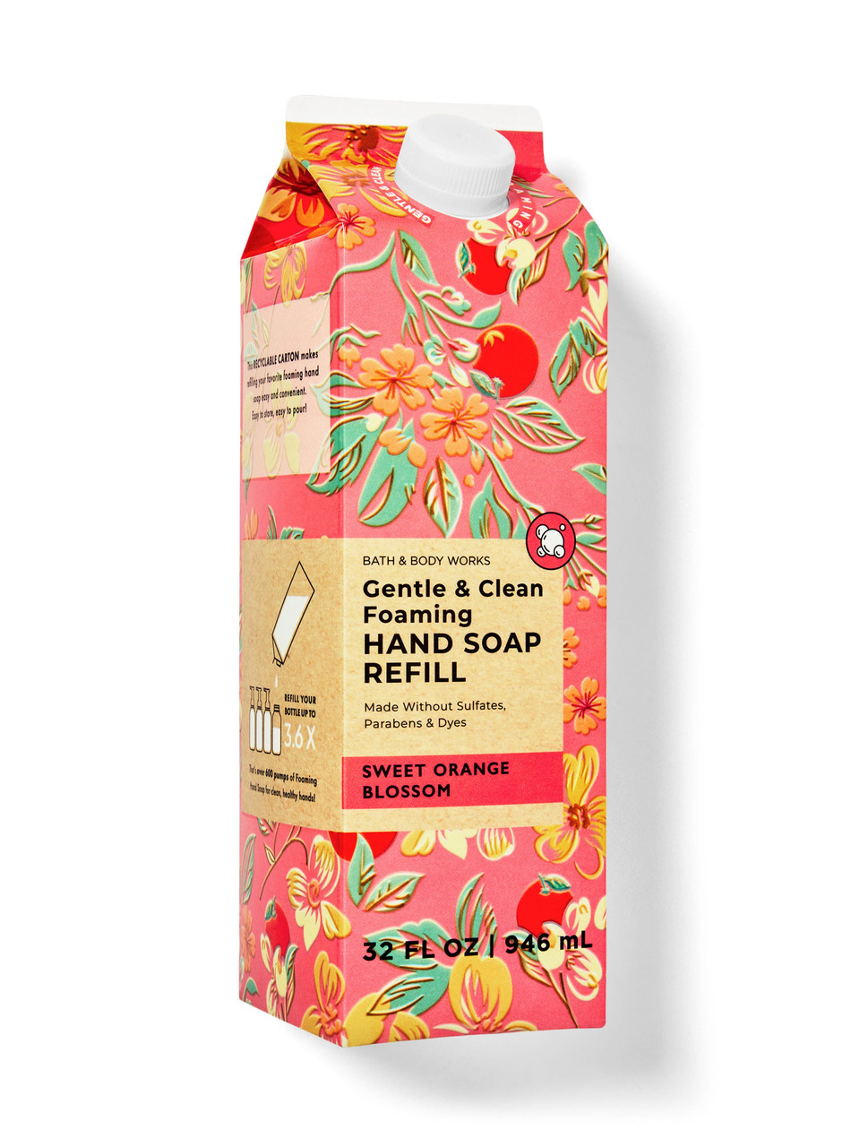 Рефіл пінного мила для рук Bath & Body Works Sweet Orange Blossom 946 мл, фото 1