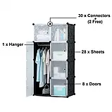 Складна шафа-органайзер Storage Cube Cabinet MP 28-51, 146×76×37 см, фото 4