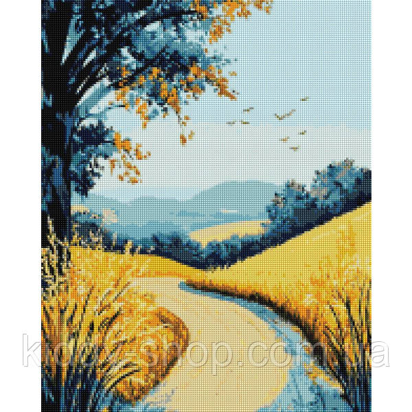 Діамантова мозаїка Польова дорога, 40х50 см, фото 1