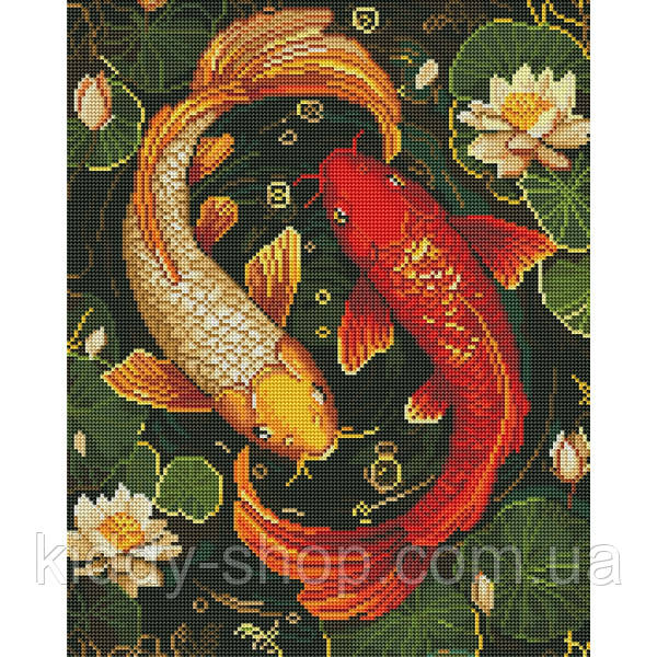 Діамантова мозаїка Прибій в місячному сяйві, 40х50 см, фото 1