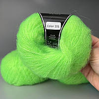 Кід мохер 101 неон салатовий