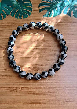 Браслет Дзі Інь-Ян символ гармонії та захисту BR043