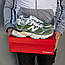 Чоловічі спортивні кросівки New Balance 9060 (зелені з білим) демісезонні кроси 3135 Нью Беленс vkross, фото 6
