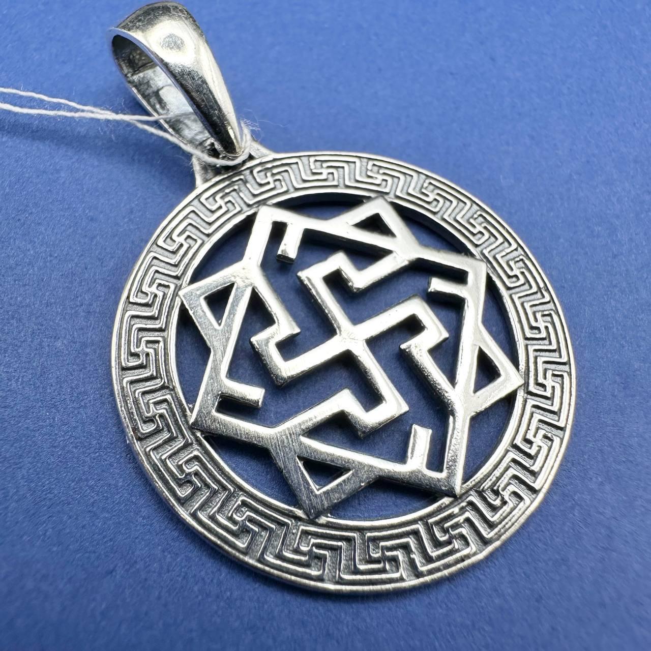 Срібний амулет оберіг Валькірія 5 г срібло 925 проби