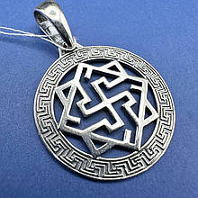 Срібний амулет оберіг Валькірія 5 г срібло 925 проби