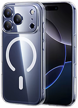 Силіконовий чохол iPhone 17 Pro Max Ugreen with MagSafe - прозрачный