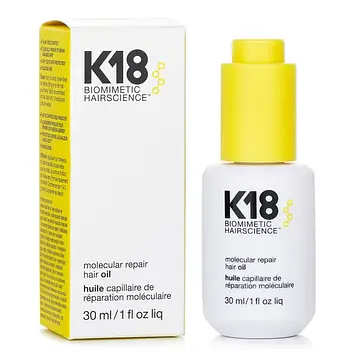 Поживна суха олійка для пошкодженого та ослабленого волосся K18 Molecular Repair Hair Oil, 30 ml