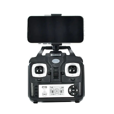 Квадрокоптер із камерою на радіокеруванні CK-23 акумулятор USB зарядне додаткові лопаті світло 27см Чорний, фото 3