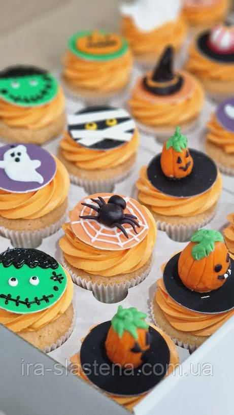 Капкейк Гелловін, фото 1