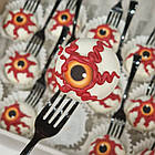 Кейк попси очі на вилці Хелловін Хеловін (Hаlloween), фото 3