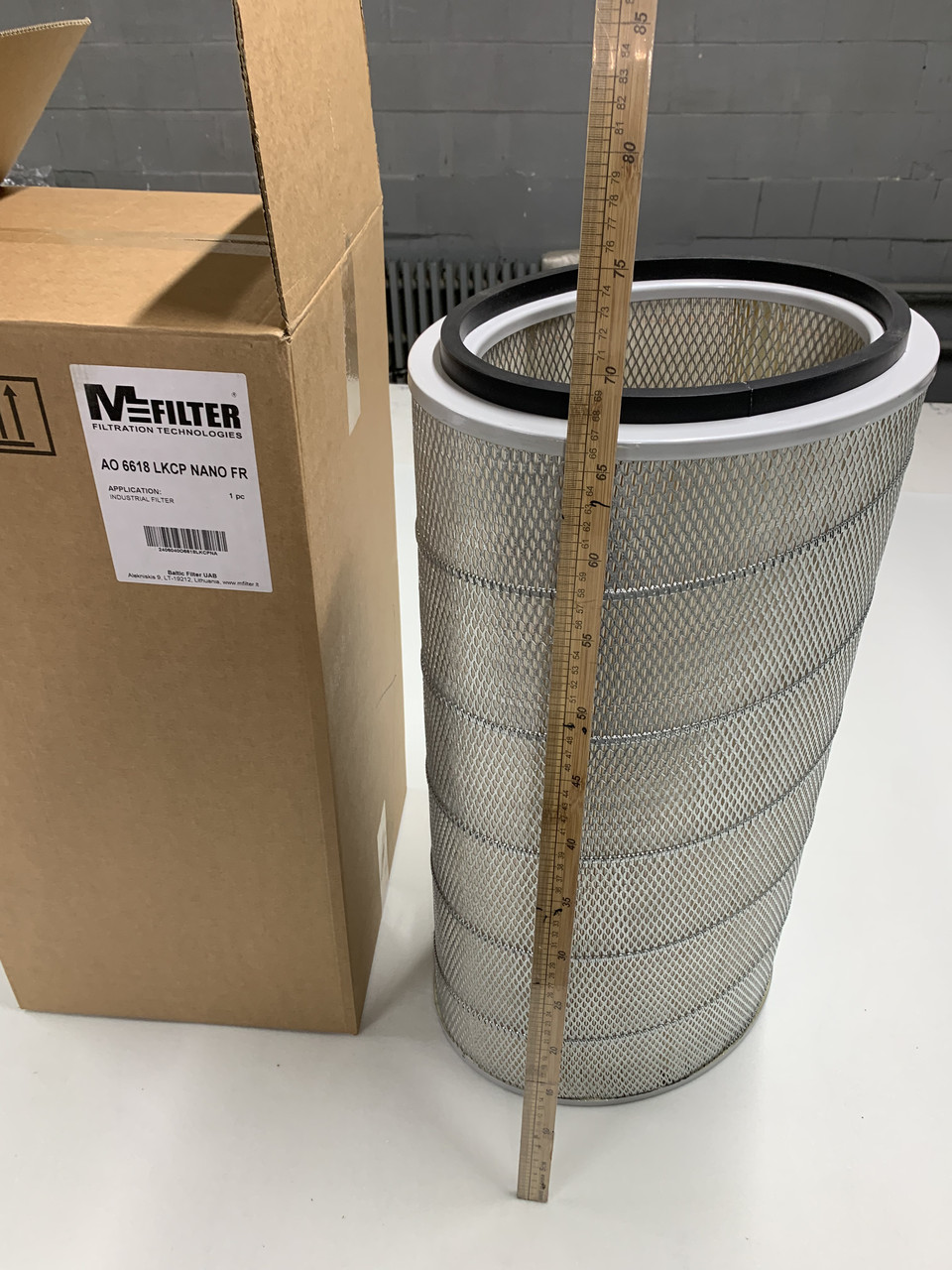 Касетний фільтр для камери напилення порошкової фарби, фото 1