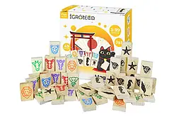 Дерев'яна гра 900552  "Дитячий Маджонг" 49 деталей  IGROTECO вигоровлено в Україні