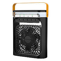 Настольный вентилятор FZM-04 с питанием от USB и функцией увлажнения black