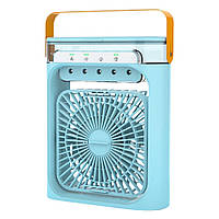 Настольный вентилятор FZM-04 с питанием от USB и функцией увлажнения blue