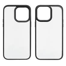 Чохол Aluminum Camera Frame для Apple iPhone 14 Pro Max color № 01 чорний Люкс