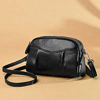 Модна сумка натуральна шкіра СК-5 | Крута сумка стильна | Жіноча сумка крос-боді | Маленька сумка елегантна | Сумка на плече