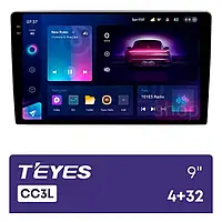 Універсальна штатна автомагнітола Multicolor Teyes CC3L 4+32 Gb (9") Android 10 DSP Wi-Fi GPS SIM-карта