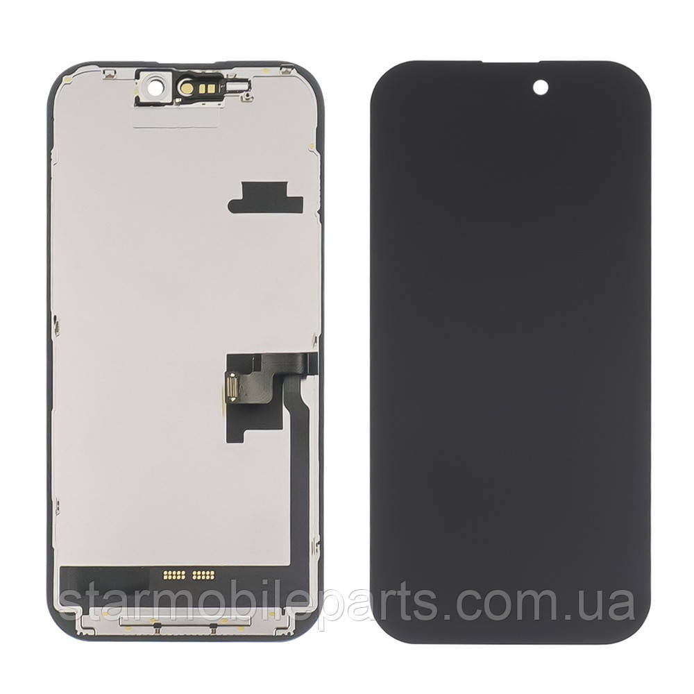 Дисплей для Apple iPhone 16 Pro з чорним тачскрином ZY-IN CELL FHD, фото 1