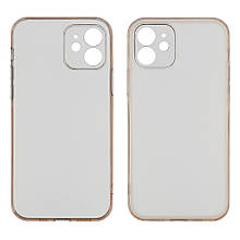 Чохол Matt Protective для Apple iPhone 12 рожевий Люкс