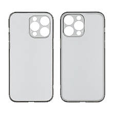 Чохол Matt Protective для Apple iPhone 14 Pro чорний Люкс