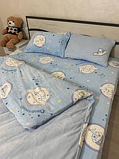 Велюрова постільна білизна Півтоспальний розмір, фото 3