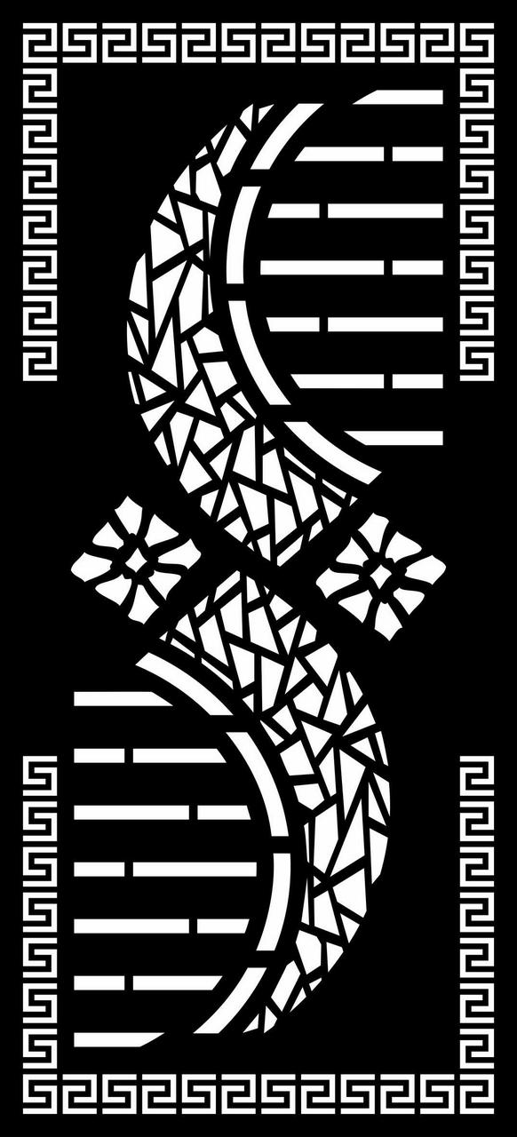 Плазмова порізка металу. Декоративні панелі для воріт і хвірток, фото 1