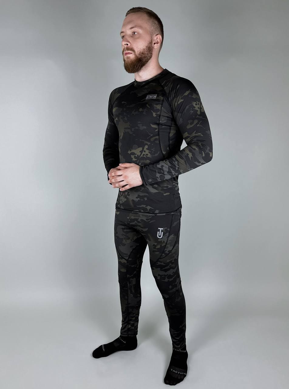 Термобілизна Ultimatum Camo чорний мультикам, фото 1