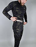 Термобілизна Ultimatum Camo чорний мультикам, фото 4