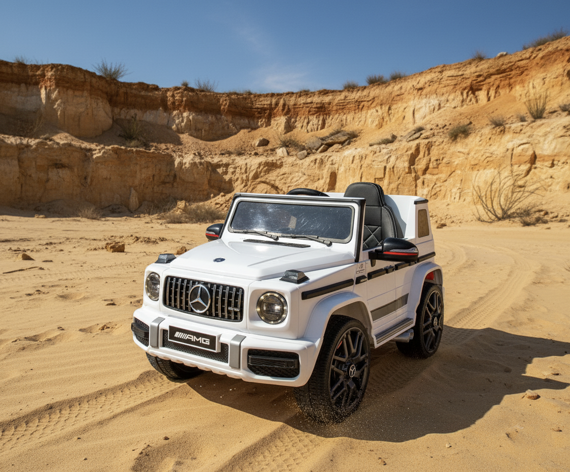 Дитячий автомобіль кабріолет на акумуляторі MERCEDES G63 AMG, фото 1