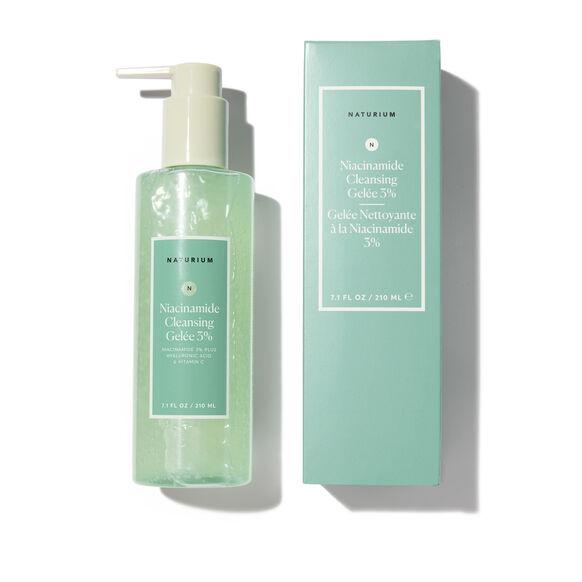 Очищувальний гель для обличчя з ніацинамідом 3% Naturium Niacinamide Cleansing Gelee, 210 мл, фото 1