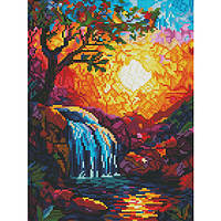 Діамантова мозаїка Чудовий пейзаж, 30х40 см, на підрамнику