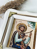 Ікона цар пророк Давид 19х17см, фото 2
