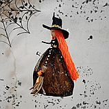 Лялька ручної роботи "Відьмочка маленька", фото 4