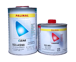 Лак акриловий PALINAL 2K HS Anti Scratch (AS 90, 2:1), 1л + затв. 0,5л Standart 993.MS--