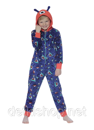 Дитяче кігурумі для хлопчика, флісовий комбінезон 98-104