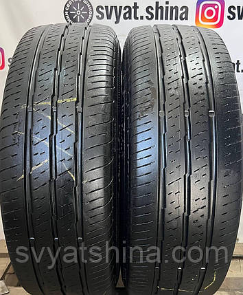 Шини 215/65R16c Continental Vanco Eco, літні, 6.3-6.1 мм, 2014 рік, б/у, фото 1