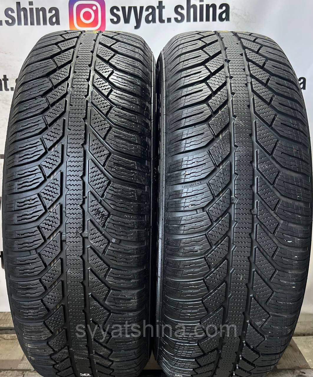 Шини 215/65R16 SEMPERTO MASTER-GRIP 2 зима, залишок 5.6-5.4 мм, рік 2017, пара.