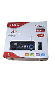 Підсилювач А8 USB/SD CARD/FM/AUX 2 ch ART-10263 (20)
