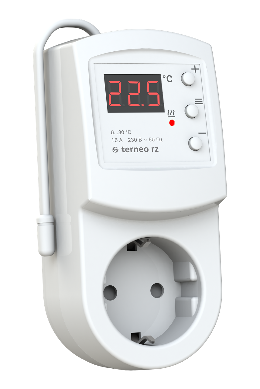 Терморегулятор terneo rz (розетковий), фото 1