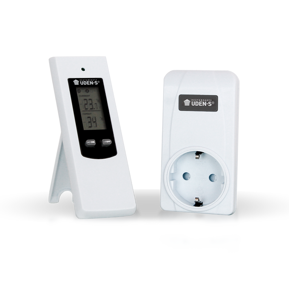 Терморегулятор UDEN-TW (бездротовий розетковий), фото 1