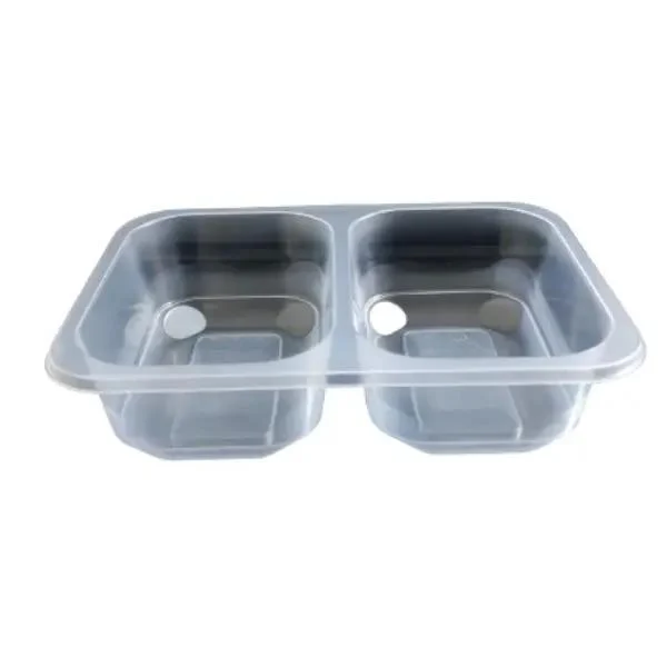 Ланчбокс 2-х секційний, 187×137×48 мм, 50 шт