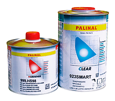 PALINAL Лак акриловий 2K HS Anti Scratch (923 SMART, 2:1), 1л + затв. 999.HS98M, 0,5л