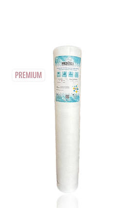 Простирадло одноразове біле 23 г/м 0,6 х 100 м, фото 1