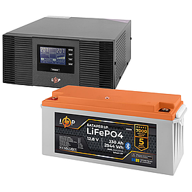 КРЖ LogicPower B1500 + літієва (LiFePO4) батарея 2944 Ватт (3406+25559 230 Ah)