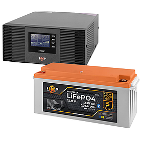КРЖ LogicPower B1500 + літієва (LiFePO4) батарея 2944 Ватт (3406+31170 230 Ah)