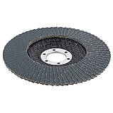 Круг пелюстковий торцевий Т29 (конічний) ZA Ø 125 мм P120 SIGMA (9173561), фото 4