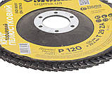 Круг пелюстковий торцевий Т29 (конічний) ZA Ø 125 мм P120 SIGMA (9173561), фото 5